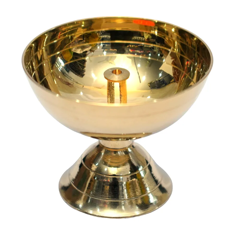 Brass Diya Cup Stand