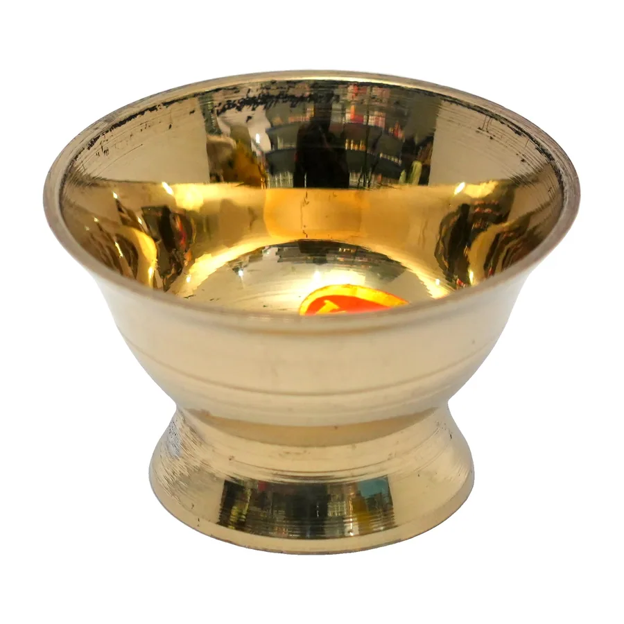 Brass Footed Bowl