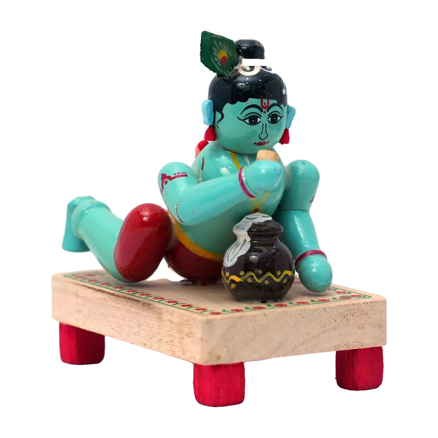 Kondapalli Baby Krishna with Butter Pot