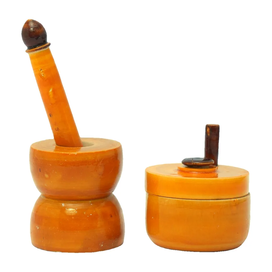 Kondapalli Mortar and Pestle Toy with Box