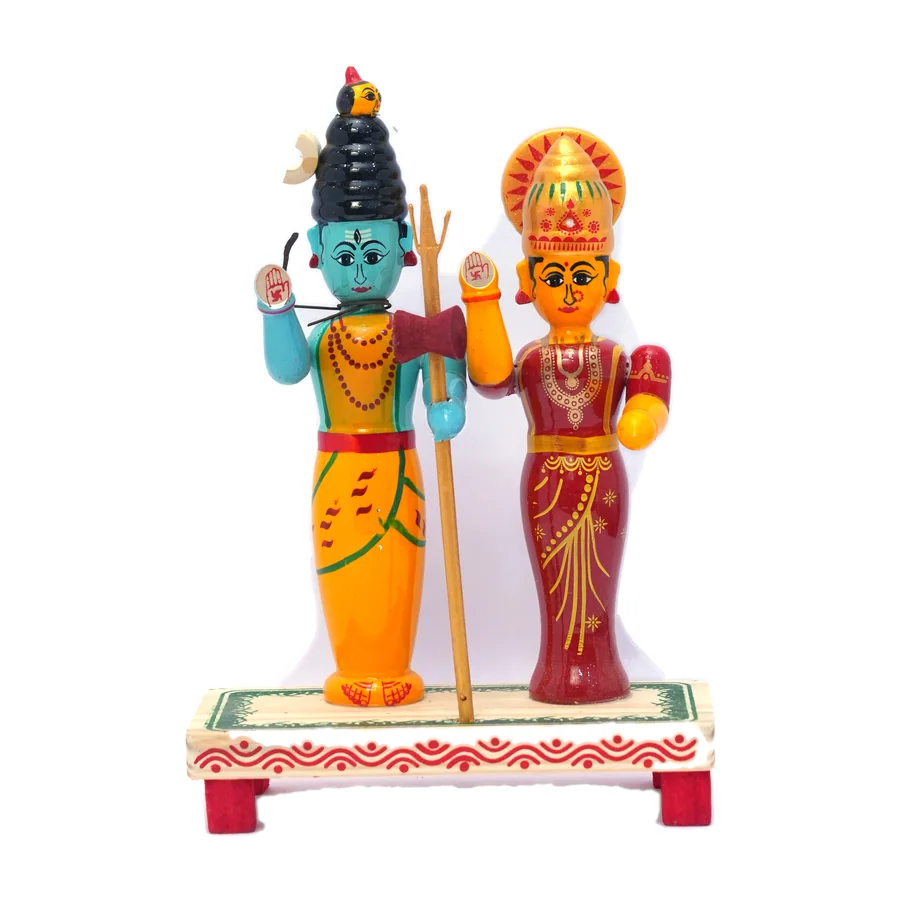Kondapalli Rama and Sita Doll Pair