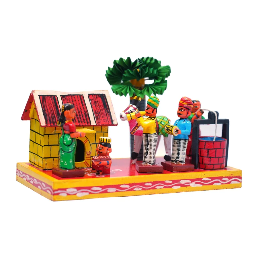 Kondapalli Village Scene
