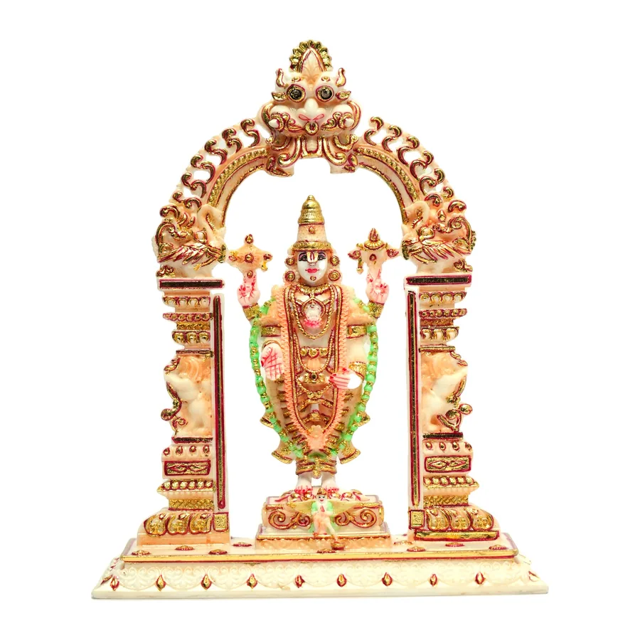 Balaji Idol with Arch, Marble