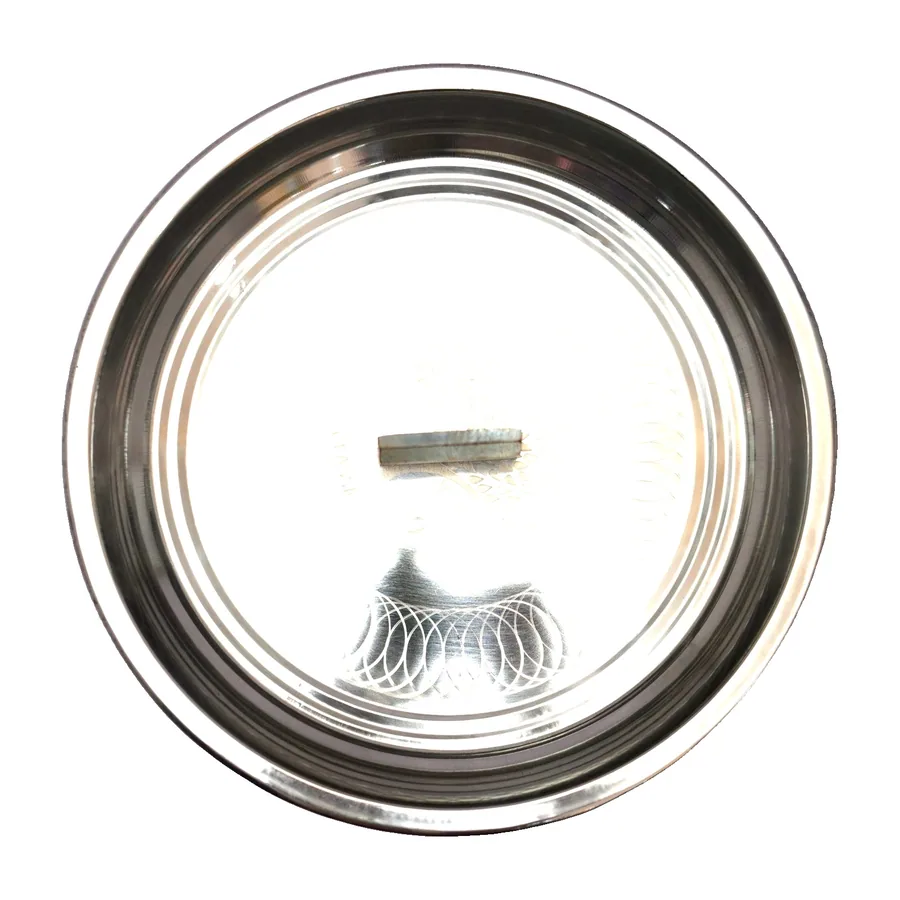 Coconut Breaking Plate, Steel (Classic No. 9)