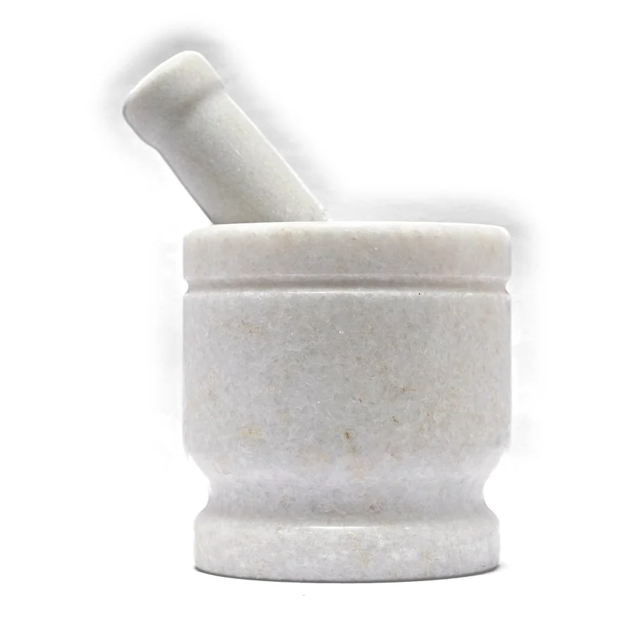 Marble Mortar & Pestle, Tall