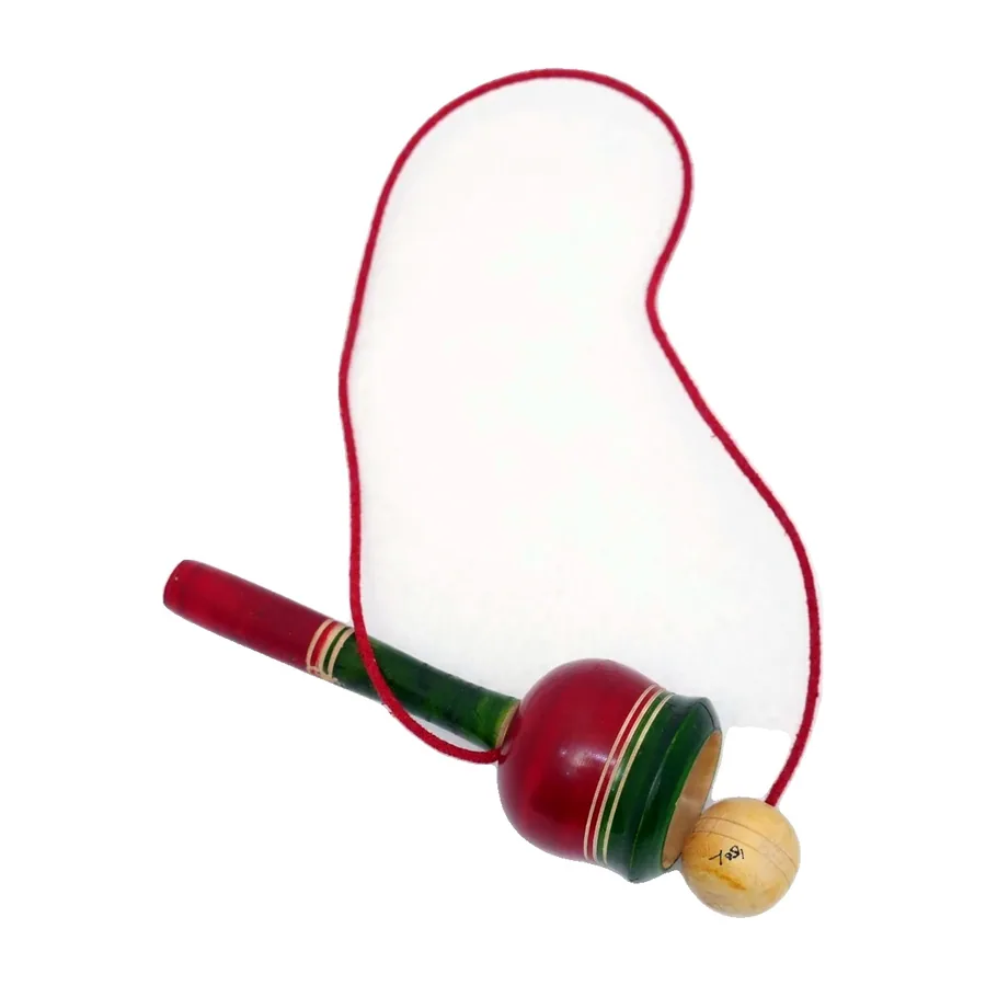 Wooden Cup and Ball Toy