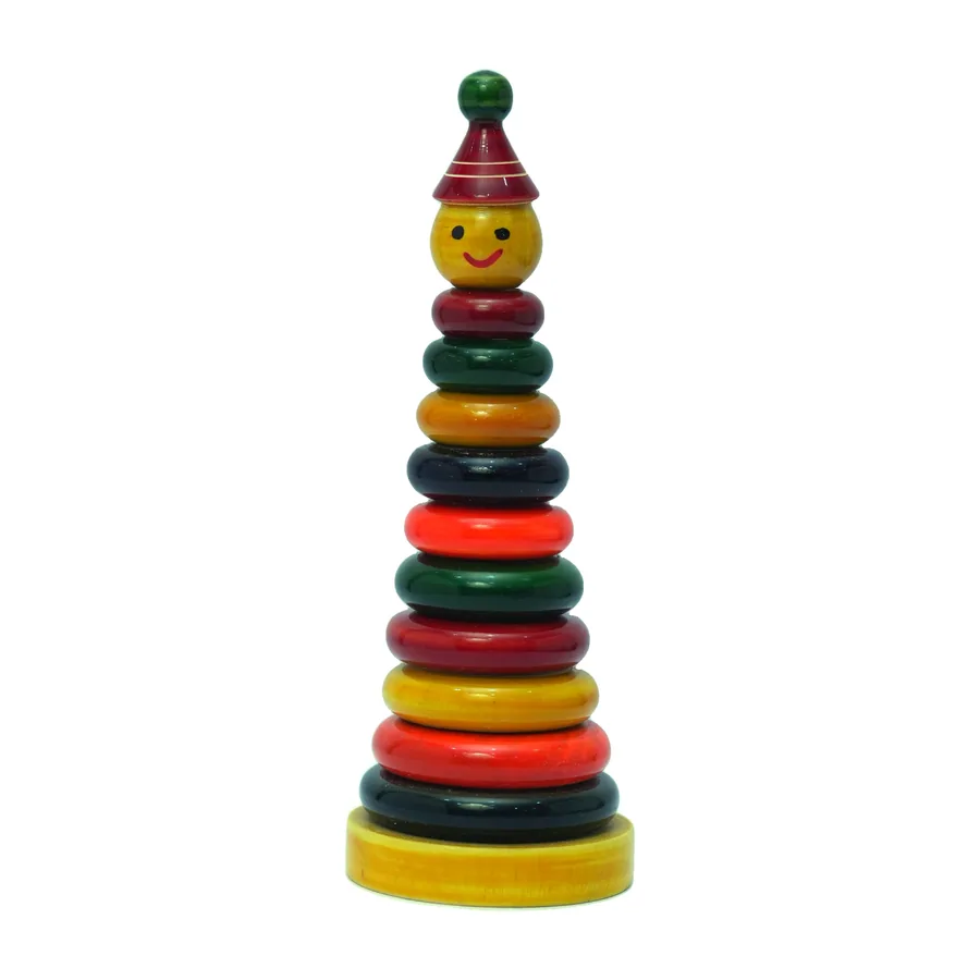 Wooden Ring Stacking Toy