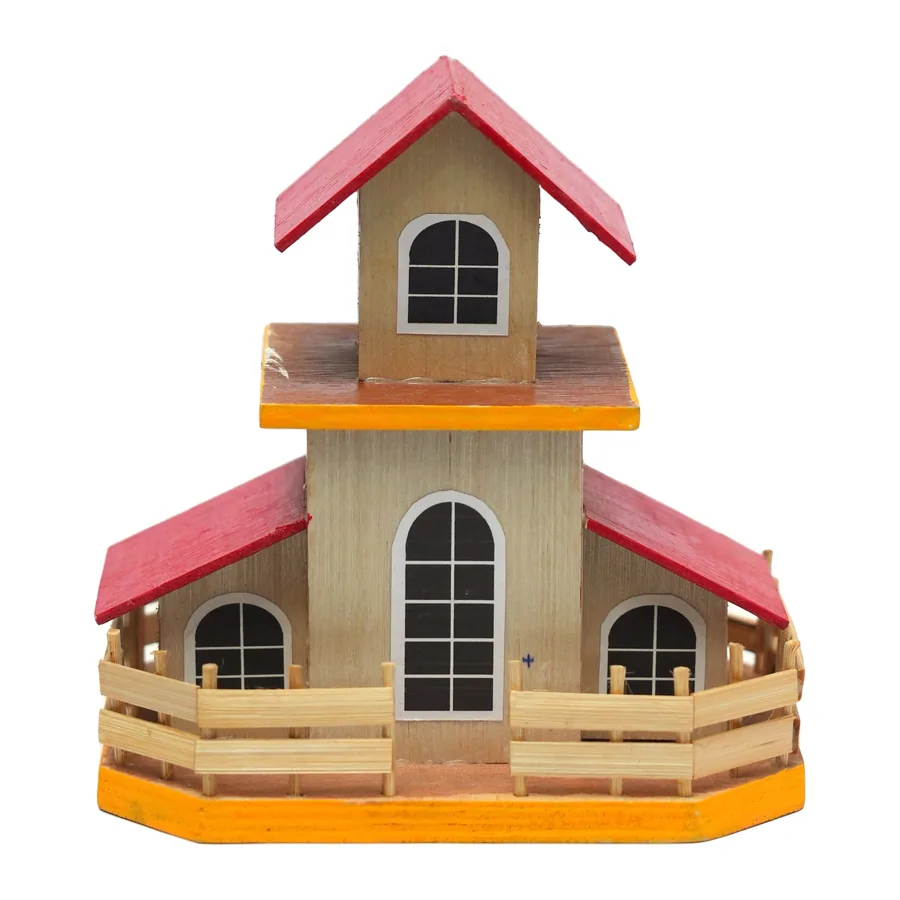 Wooden Toy House
