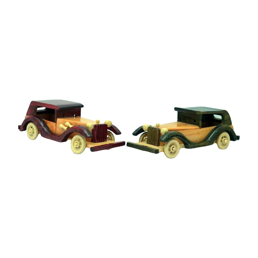 Wooden Vintage Car